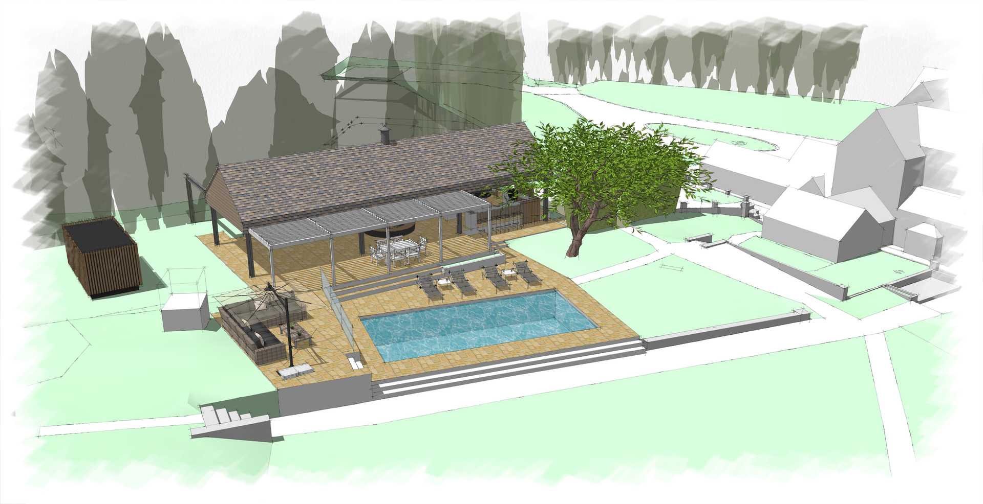 Garden Pavilion, Pangbourne